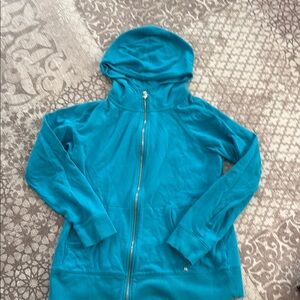 Victoria’s Secret Teal Zip-Up Hoodie